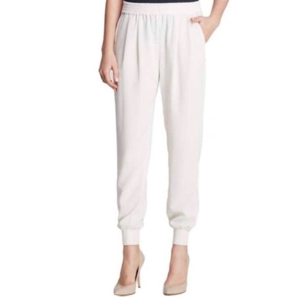 Joie Mariner white jogger pants